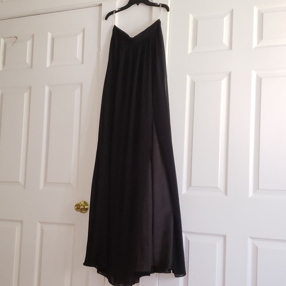 Chiffon floor lenght skirt